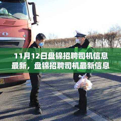 11月12日盘锦司机招聘信息更新,行业风向与未来展望
