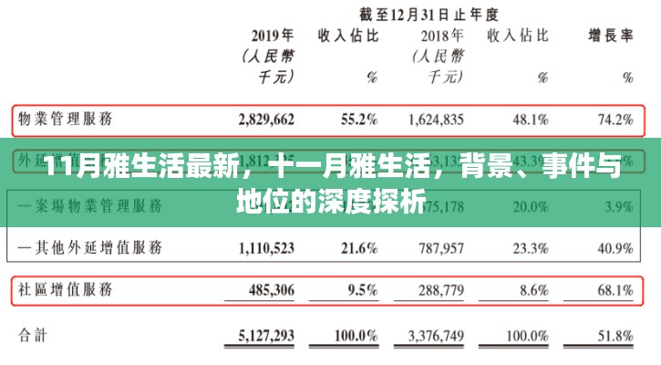 深度解析，十一月雅生活的背景、事件与地位